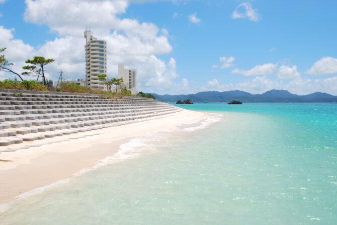 （山入端の浜）